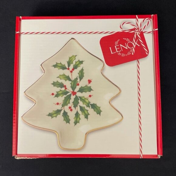 Lenox Other - Lenox American by Design Hosting The Holidays Tree‎ Party Plate in Box